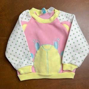 Little Girls Sweat Shirt - Two Cute